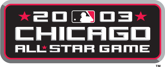 MLB All-Star Game 2003 Alternate Logo v2 iron on transfers for clothing